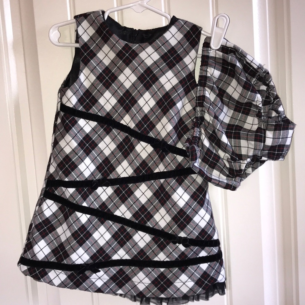 The Children’s Place Plaid Dress Size 24 mo.